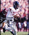 Autographed Kliff Kingsbury Texas Tech NCAA Ftbl. Thin Paper Color 8” x 10” Photo