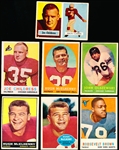 Seven Football Cards