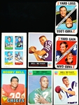 Seven Football Cards