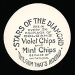1909-11 E254 Colgans Chips Baseball- Donovan, Detroit