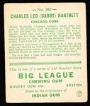 1933 Goudey Baseball- #202 Gabby Hartnett, Chicago Cubs