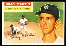 1956 Topps Bb- #181 Billy Martin, Yankees