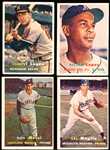 1957 Topps Bb- 4 Diff