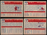 1957 Topps Bb- 4 Diff
