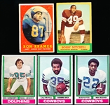 Five Football Cards