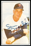 Autographed 1978 BRF Minnesota Twins MLB #12 Sam Mele
