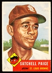 1953 Topps Baseball- #220 Satchell Paige, Browns