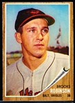 1962 Topps Baseball- #45 Brooks Robinson, Orioles