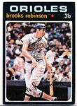 1971 Topps Bb- #300 Brooks Robinson, Orioles