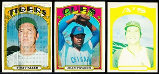 1972 Topps Bb- 7 Variation Cards
