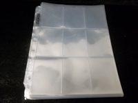 Ultra Pro 9-Pocket Used Pages- 100 Pages