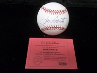 Autographed Ron Santo Official MLB Baseball