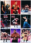 1998 Comic Images WWF Attitude Wrestling Complete Set of 72 Plus 100 Asst. Extras