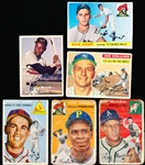 Six Early 1950’s Topps Cards