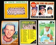 1961 to 1970 Topps Baseball- 35 Diff