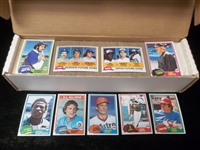 1981 Topps Baseball Near Set