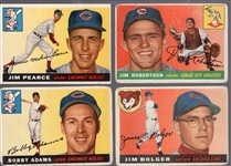 1955 Topps Bb- 4 Diff Hi#’s