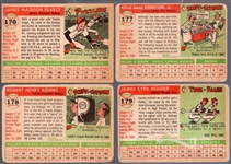 1955 Topps Bb- 4 Diff Hi#’s