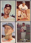 1957 Topps Bb- 4 Diff