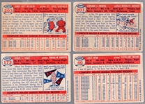 1957 Topps Bb- 4 Diff