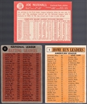 Three Baseball Cards