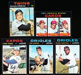 1971 Topps Bb- 5 Diff