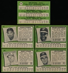 1971 Topps Bb- 5 Diff