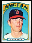 1972 Topps Bb- #595 Nolan Ryan, Angels