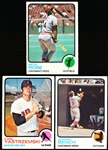 1973 Topps Bb- 3 Diff Stars