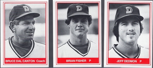 1982 TCMA Minor League Baseball- Durham Bulls Set of 25