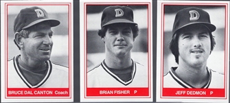 1982 TCMA Minor League Baseball- Durham Bulls Set of 25