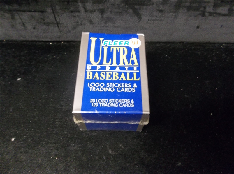 1991 Fleer Ultra Baseball- Update Factory Sealed Set of 120 Cards