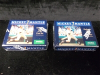 1992 Pinnacle Bb- Mickey Mantle “7” Set of 30- 2 Factory Sets
