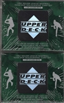 1992 Upper Deck Team MVP Holographic Card Set of 54- 2 Factory Sealed Sets