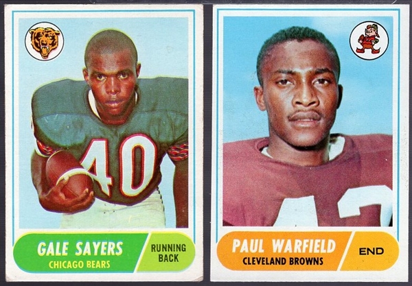 1968 Topps Fb- 2 Diff