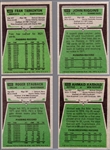1975 Topps Football- 4 Cards