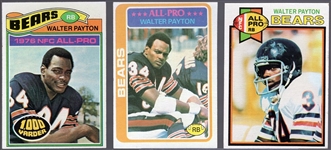 Walter Payton Football- 3 Diff