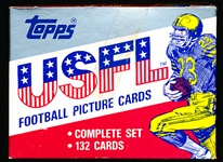 1985 Topps USFL Fb- Complete Set