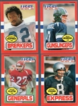 1985 Topps USFL Football- 4 Stars