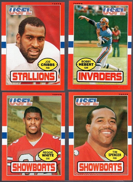 1985 Topps USFL Football- 4 Stars