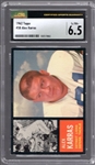 1962 Topps Football- #58 Alex Karras, Lions- CSG 6.5 (Ex/NM+)