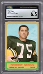 1963 Topps Football- #89 Forrest Gregg, Packers- CSG 6.5 (Ex/NM+)
