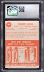 1963 Topps Football- #89 Forrest Gregg, Packers- CSG 6.5 (Ex/NM+)