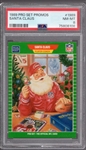 1989 Pro Set Football Promo- #1989 Santa Claus- PSA Nm-Mt 8
