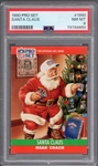 1990 Pro Set Football - #1990 Santa Claus- PSA Nm-Mt 8