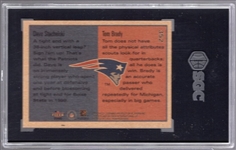 2000 Fleer Tradition Football- #352 Tom Brady- SGC 7.5 (NM+)