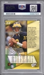 2000 Press Pass Football- #37 Tom Brady- PSA Nm-Mt 8