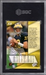2000 Press Pass Football- #37 Tom Brady- SGC 8.5 (Nm-Mt+)