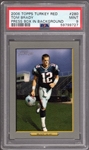 2006 Topps Turkey Red Football- #280 Ton Brady (Press Box in Background)