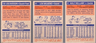 1972-73 Topps Basketball- 30 Diff